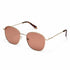 Quay Jezabell Gold Frame Apricot Lens Side