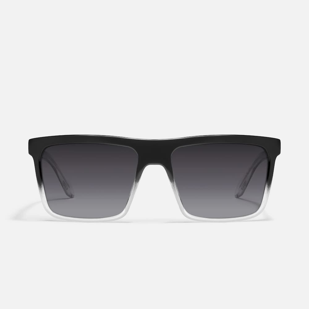 Quay Let It Run Black Frame Clear Lens Polarized Front
