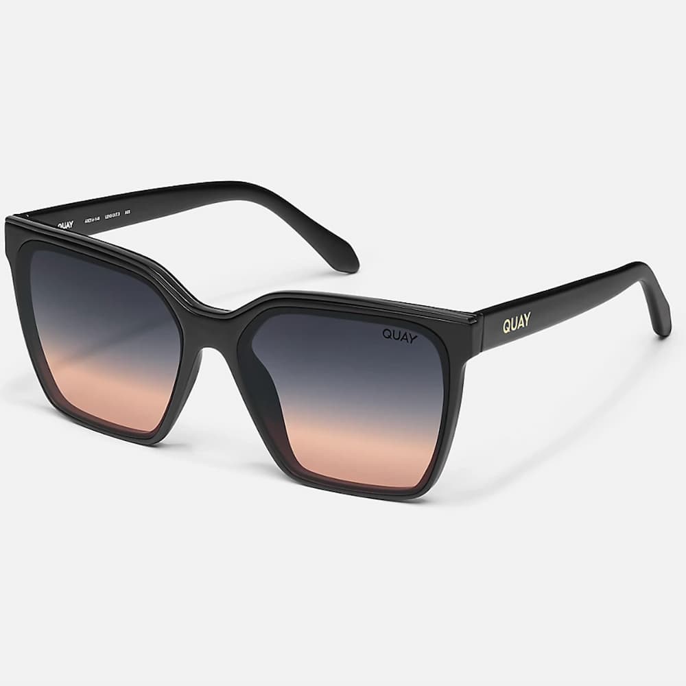 Quay Level Up Black Coral Side