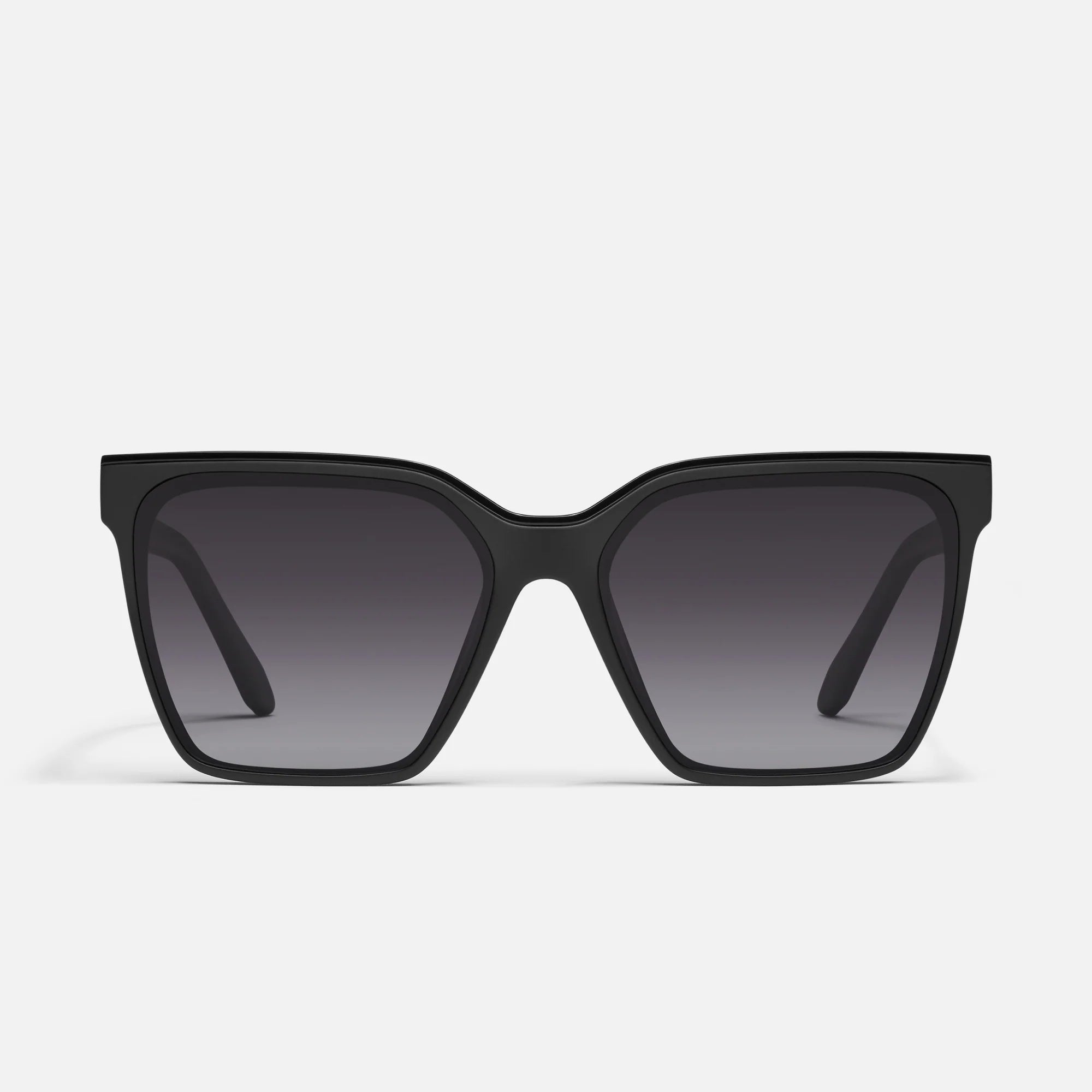Quay Level Up Black Smoke Polarized Front