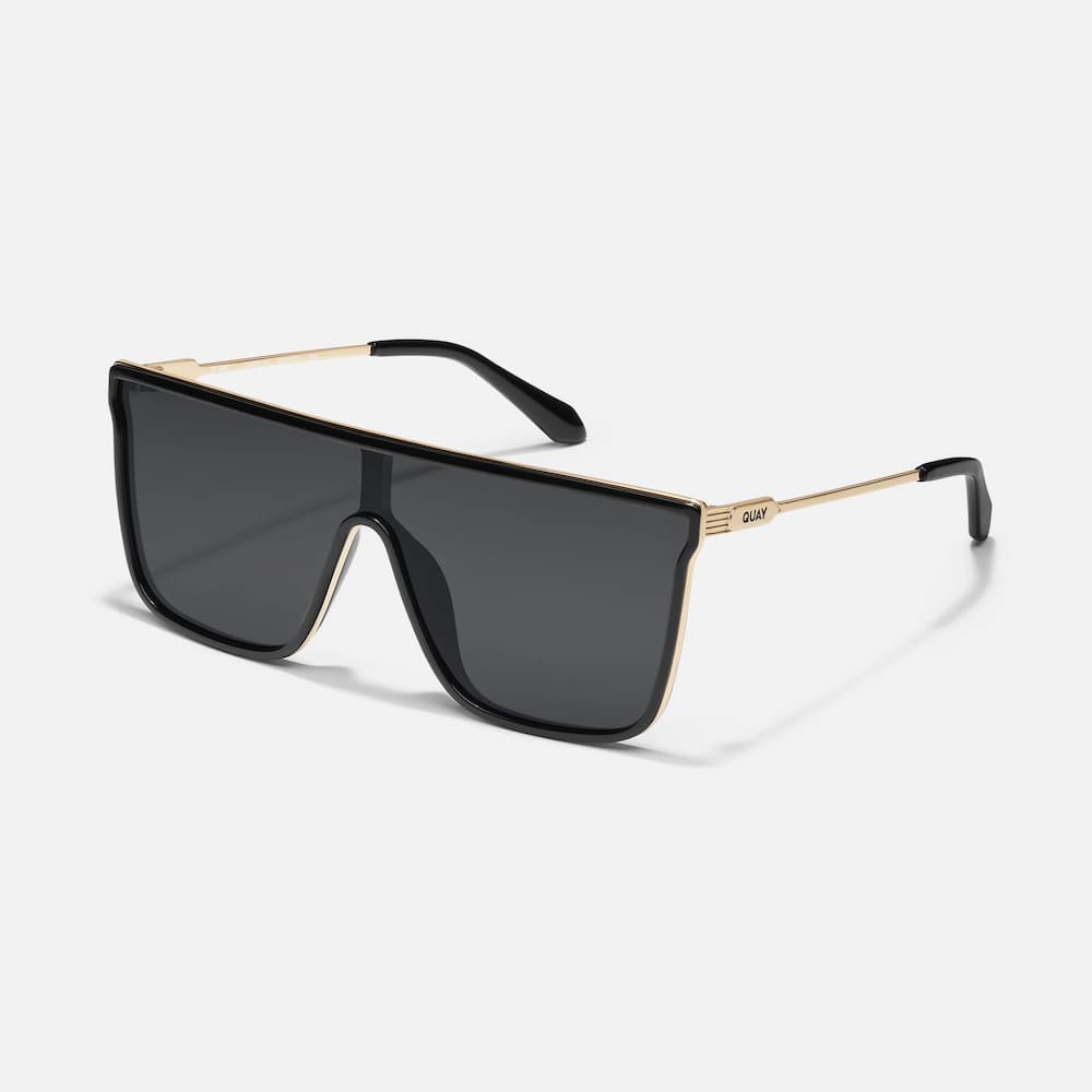 Quay Nightfall Remixed Black Polarized Side