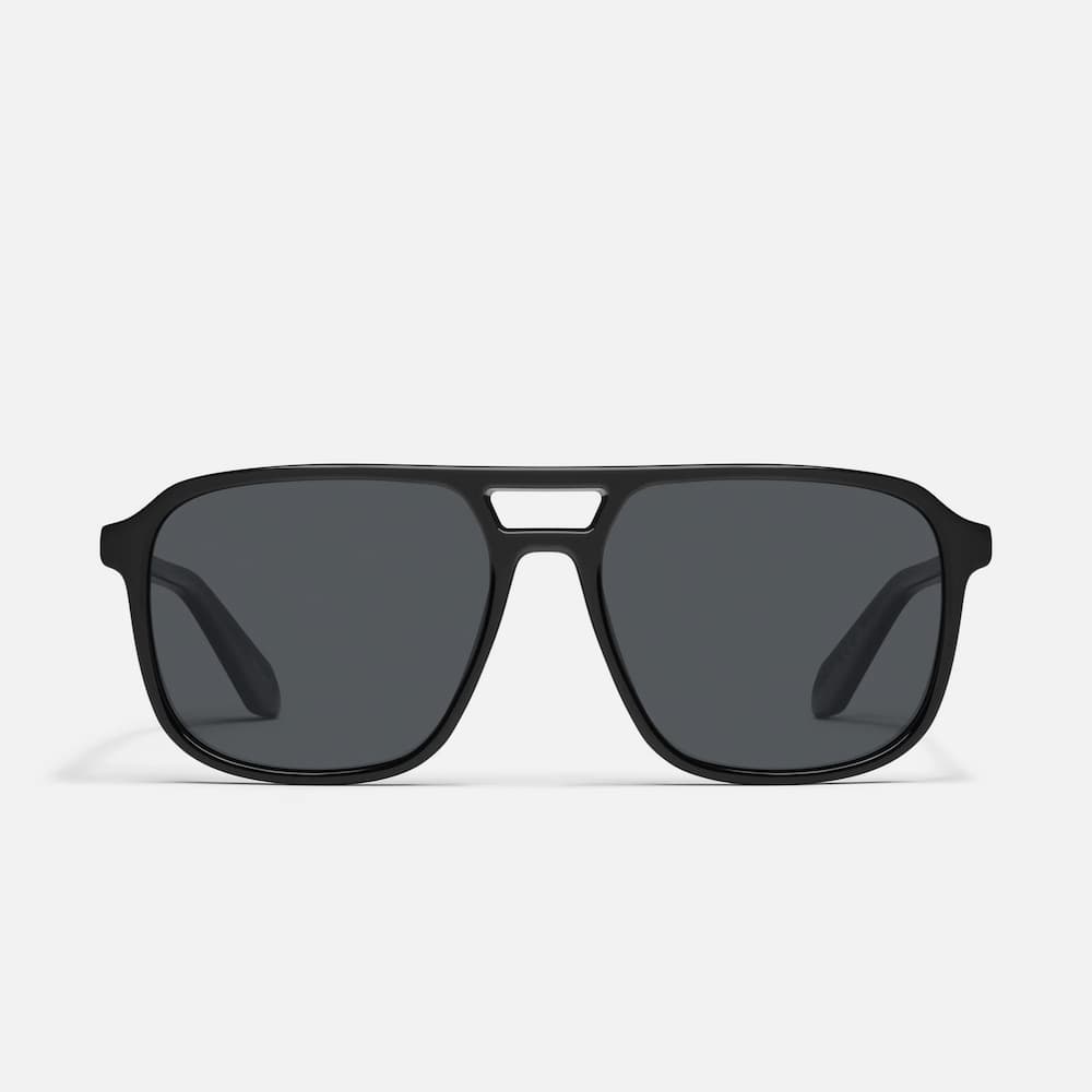 Quay On The Fly Black Polarized Lens Front