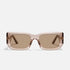 Quay Tell Me More Doe Frame Tan Lens Front