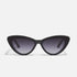 Quay Tempted Black Frame Smoke Lens Front
