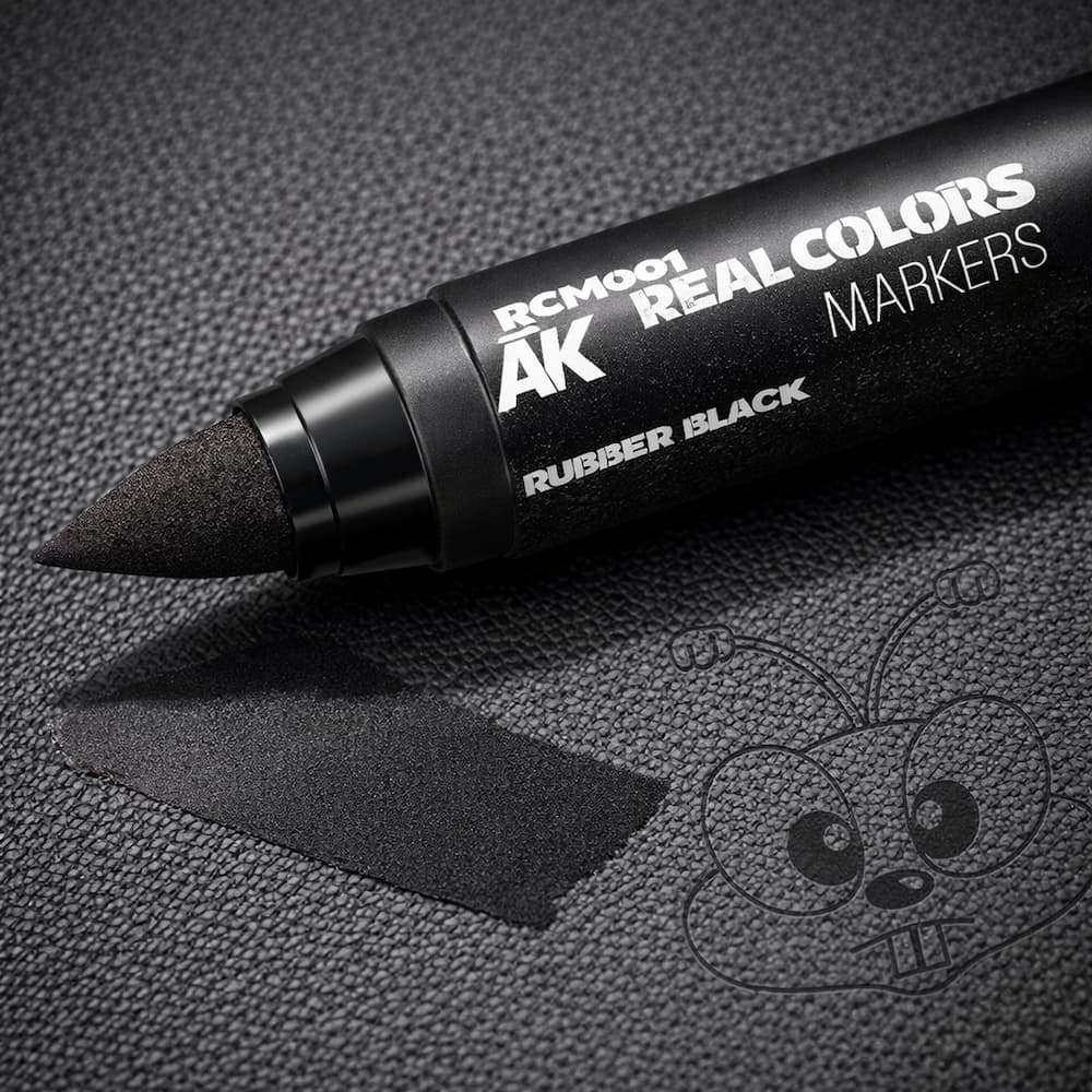 Rubber Black Pen