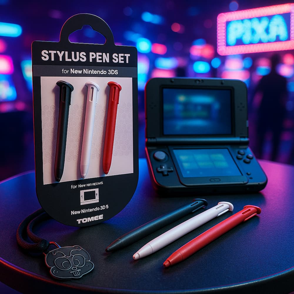 Red White Black Stylus Set