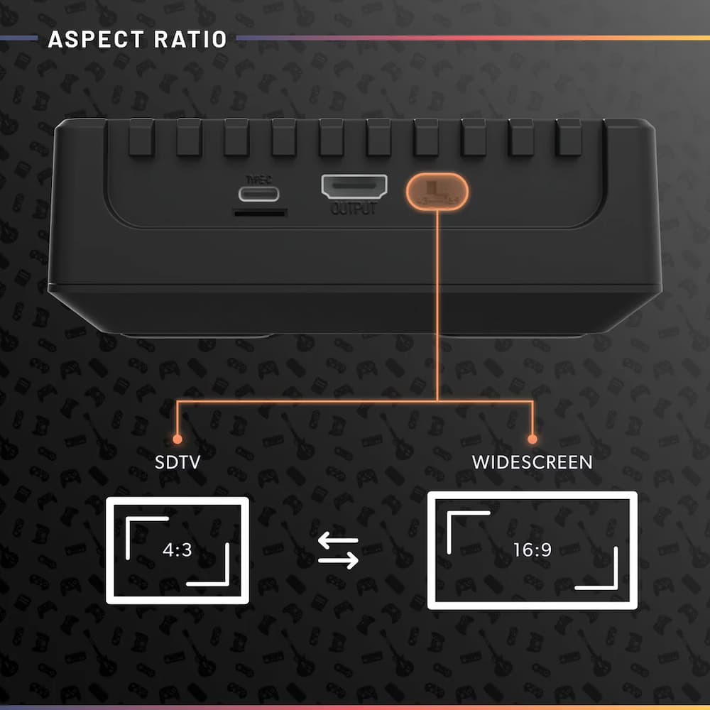 Retron GX Aspect Ratio