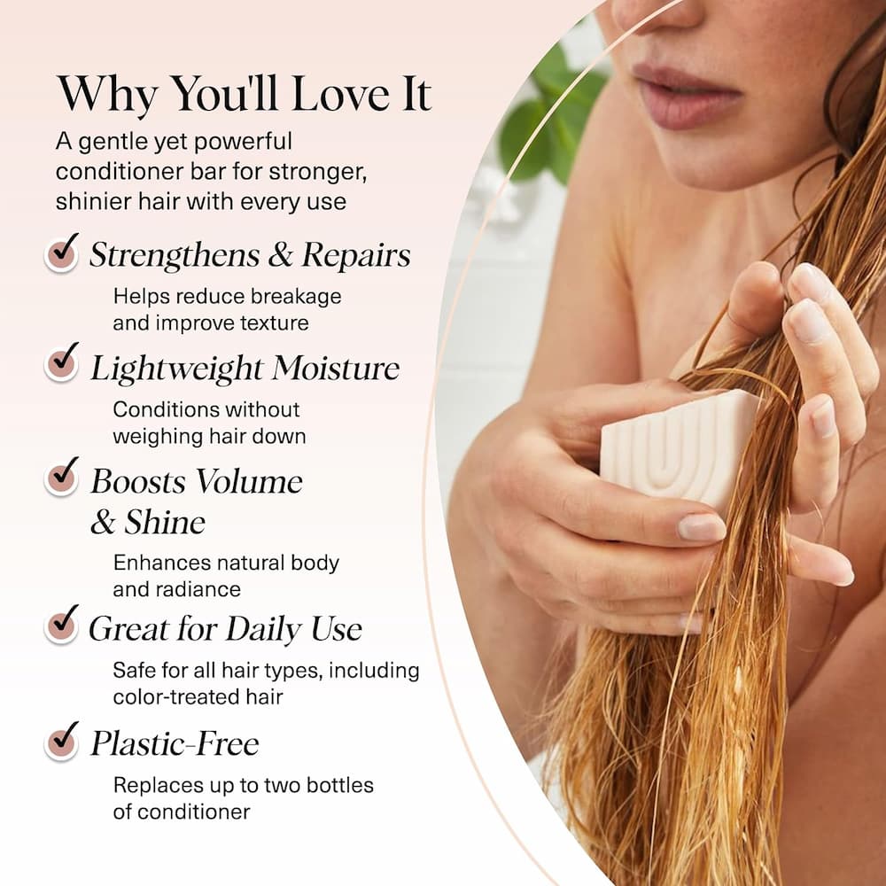 Rice Water Conditioner Bar for Hair Growth Key Elements