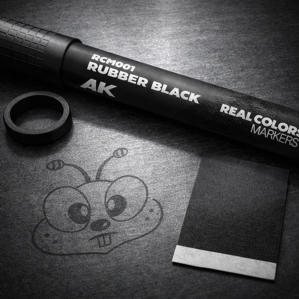 Rubber Black Marker