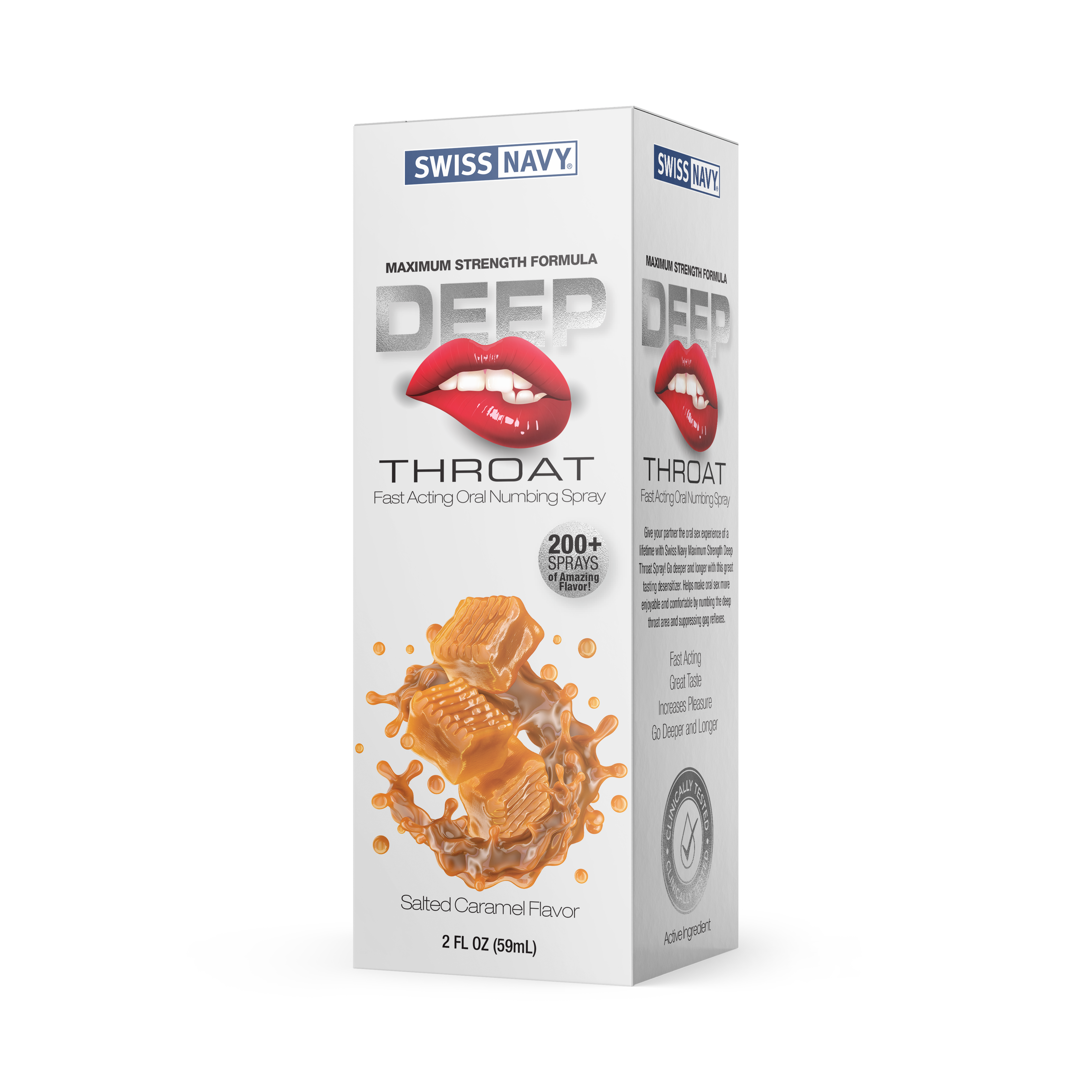 Swiss Navy Deep Throat (Flavored) • Oral Numbing Spray