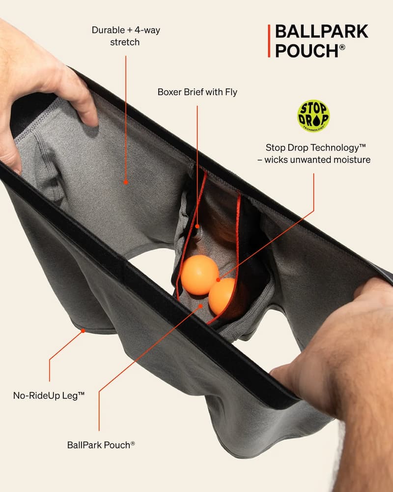 Saxx Daytripper Comfort Stretch Boxer Brief BallPark Pouch