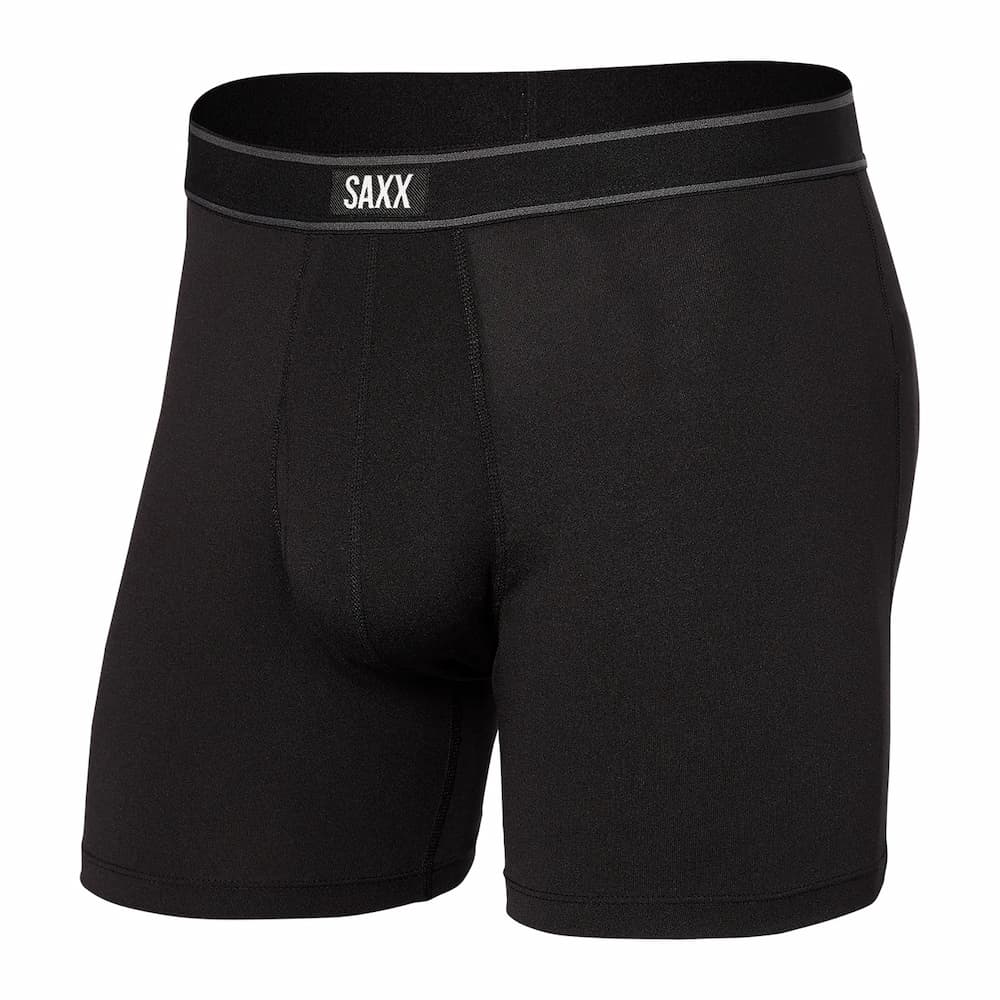 Saxx Daytripper Comfort Stretch Boxer Brief Black