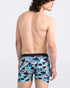 Saxx Daytripper Cotton Boxer Shark Tank Camo Navy Back