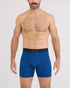 Saxx Kinetic Light Compression Mesh Navy Dawn Front