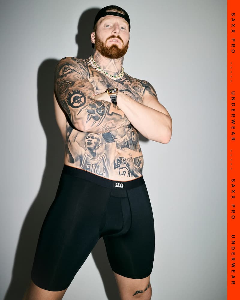 Saxx Multi Sport Mesh Boxer Black Frony