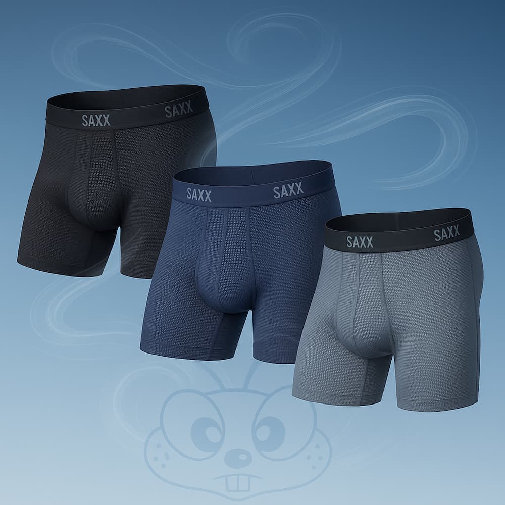 Saxx Quest Quick DryMesh Mens Underwear