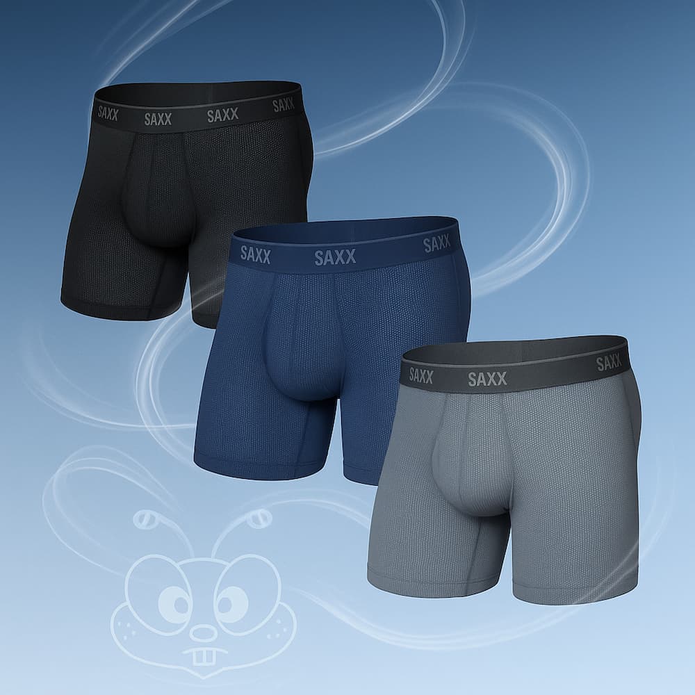 Saxx Quest Quick DryMesh Underwear