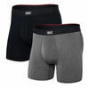 Saxx Vibe Xtra Soft Boxer Black Grey Heather 2Pack
