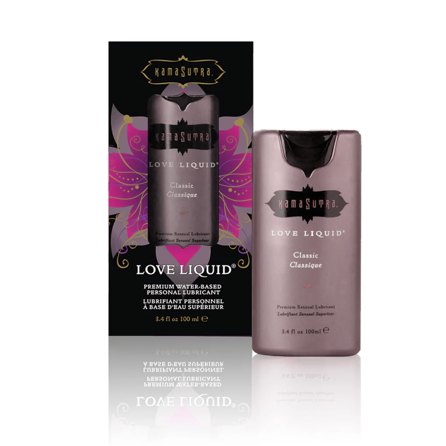 Kama Sutra Love Liquid Classic Body Glide • Water Lubricant