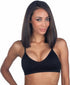Seamless Bra Black Front