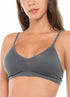 Seamless Bra Dark Grey