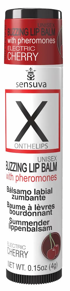 Sensuva Buzzing Lip Balm Cherry