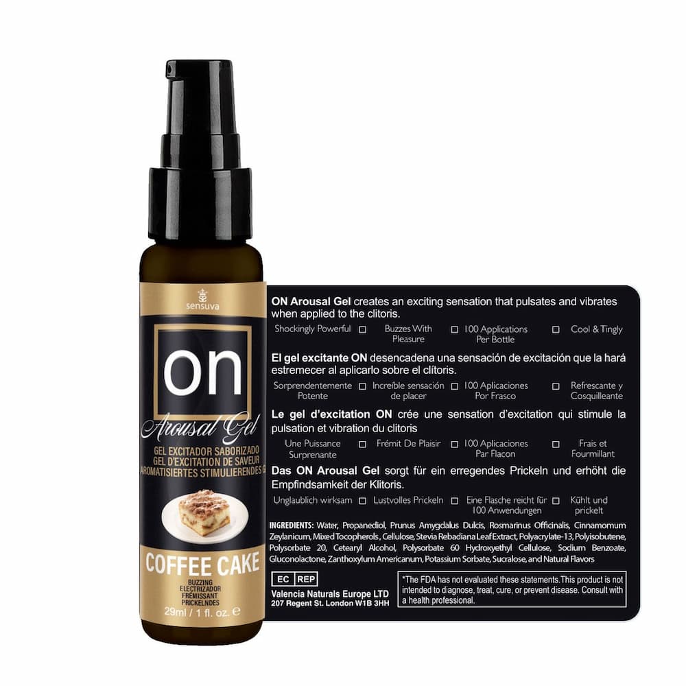 Sensuva On Arousal Gel Coffee Cake Ingredients