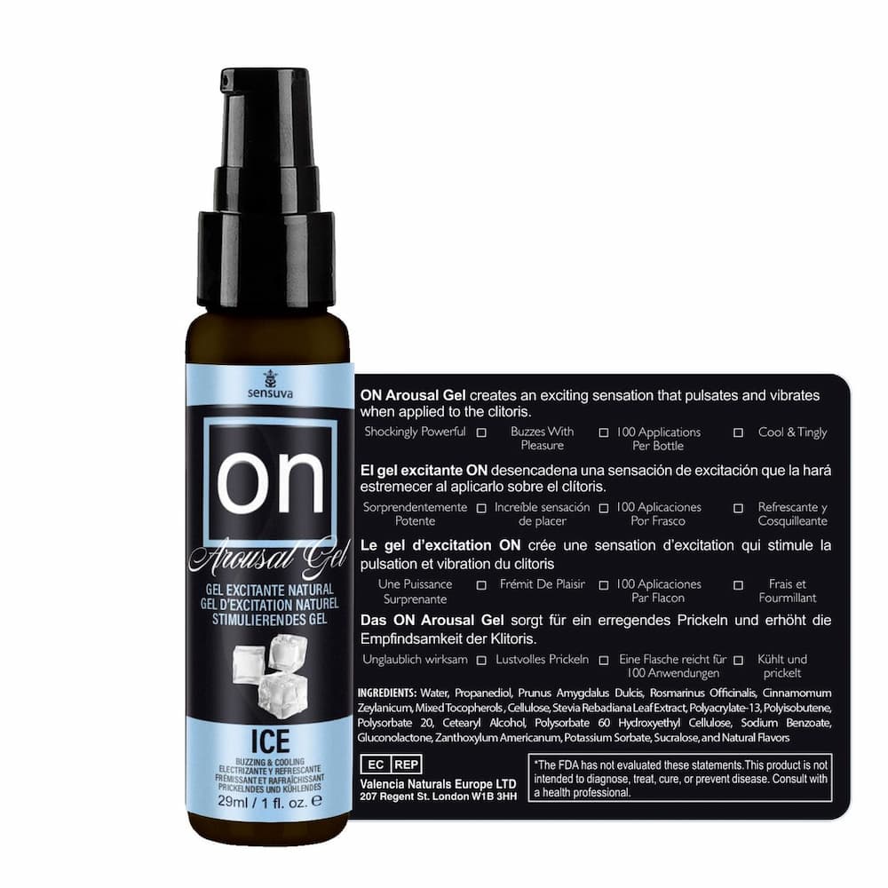 Sensuva On Arousal Gel Ice Ingredients
