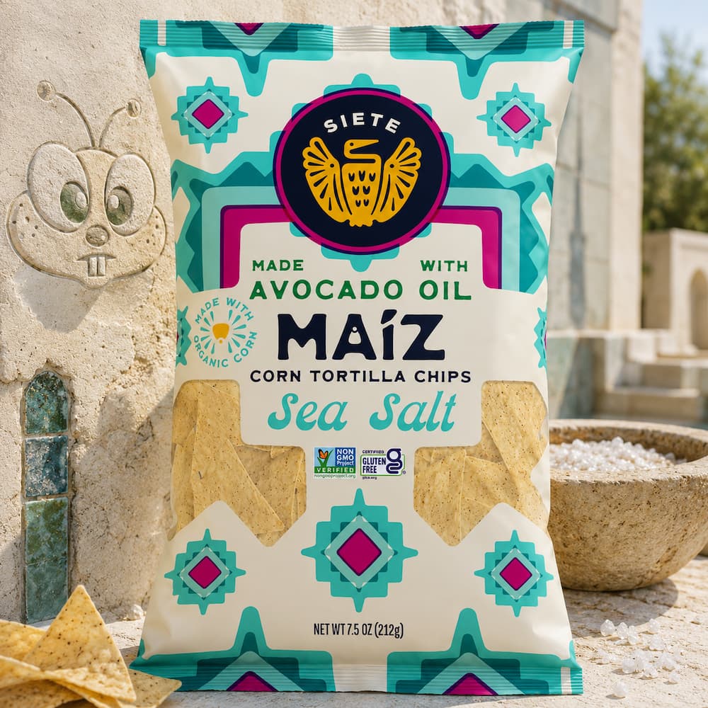 Siete Foods Maiz Sea Salt Tortilla Chips