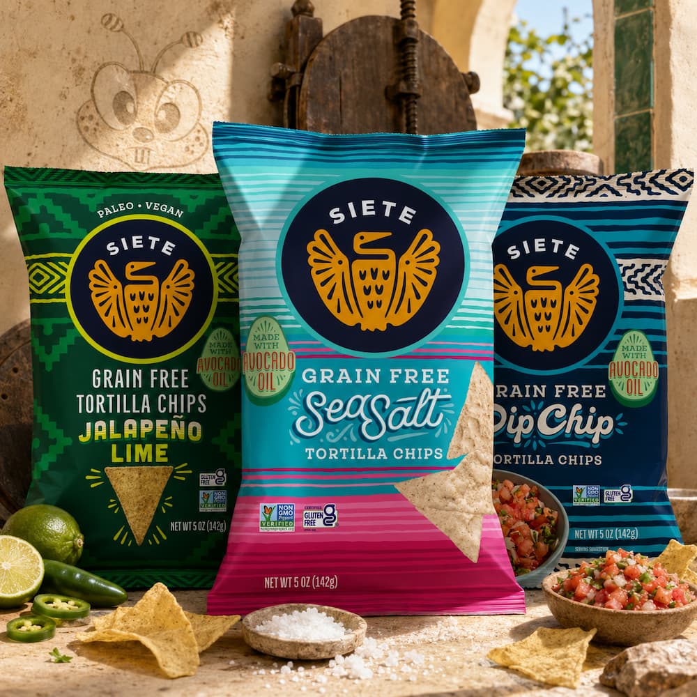 Siete Grain Free Tortilla Chips Assortment