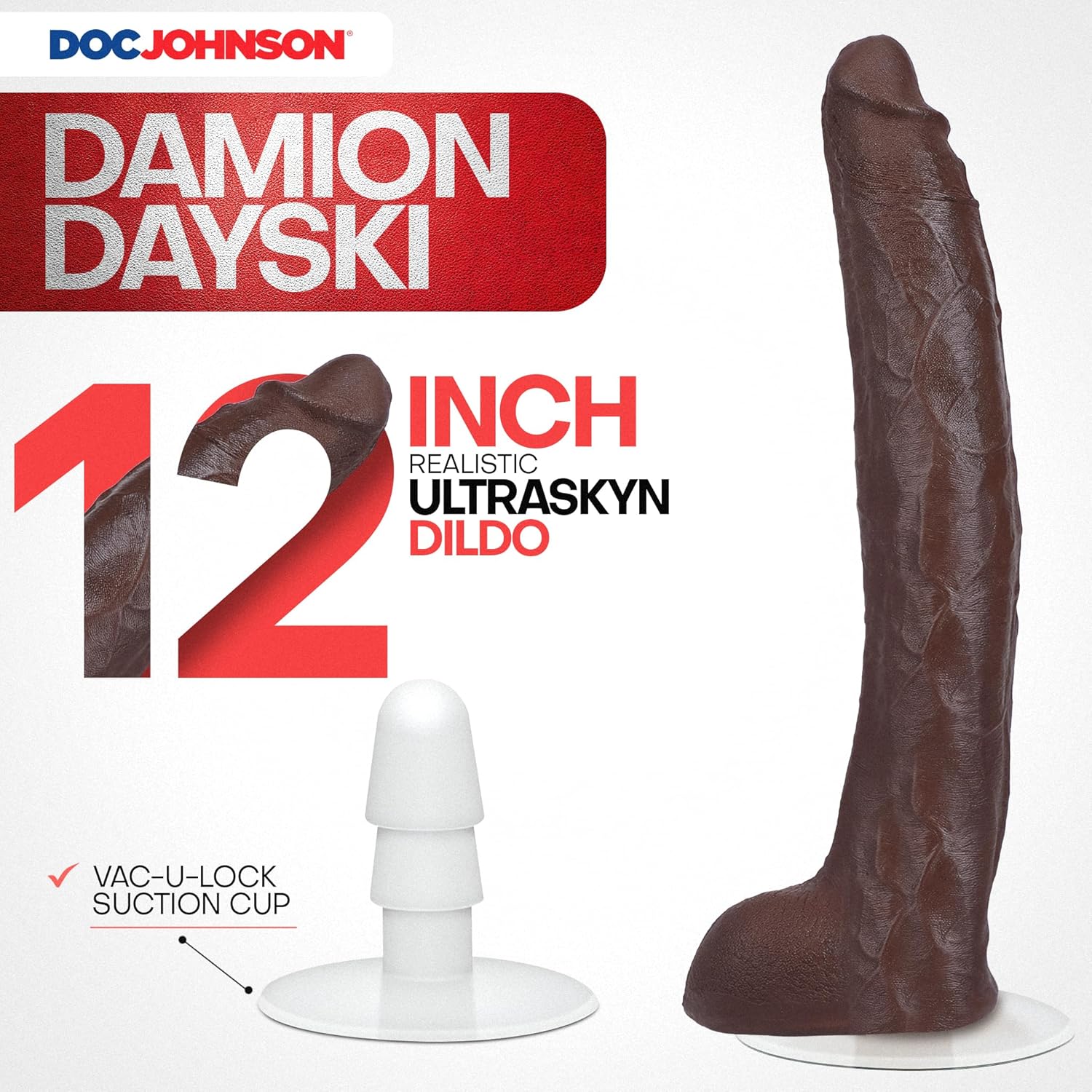 Damion Dayski Signature Cock Porn Star ULTRASKYN Dildo 12-Inch Happibee Damion Dayski Signature Cock Porn Star ULTRASKYN Dildo 12-Inch Happibee
