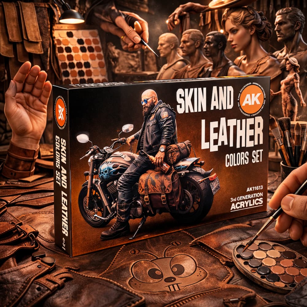 Skin and leather set