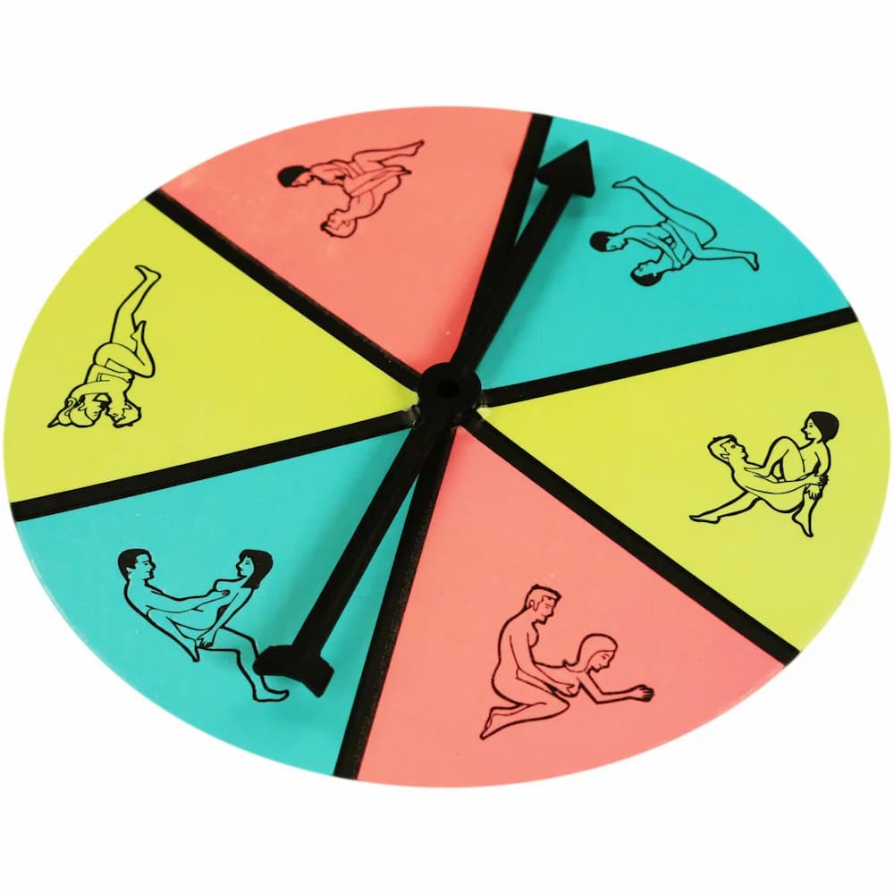 Spinning Wheel For Glow In The Dark Game