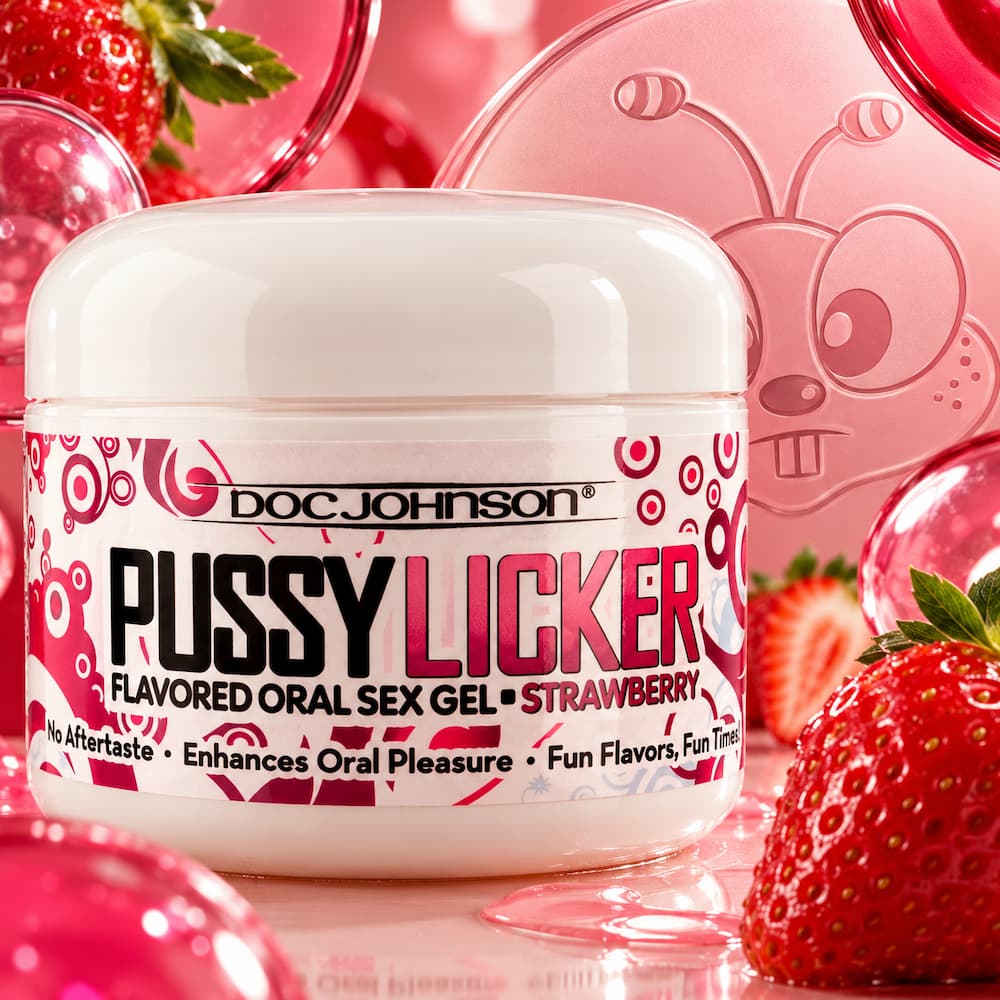 Strawberry Gel Glamour Still Life