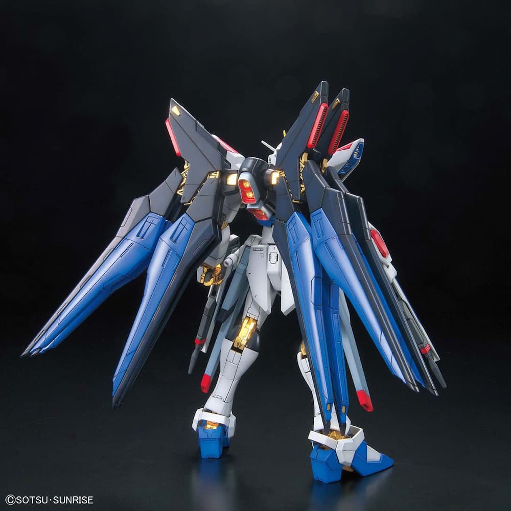 Strike Freedom Gundam Full Burst Mode Gundam SEED Destiny Back View