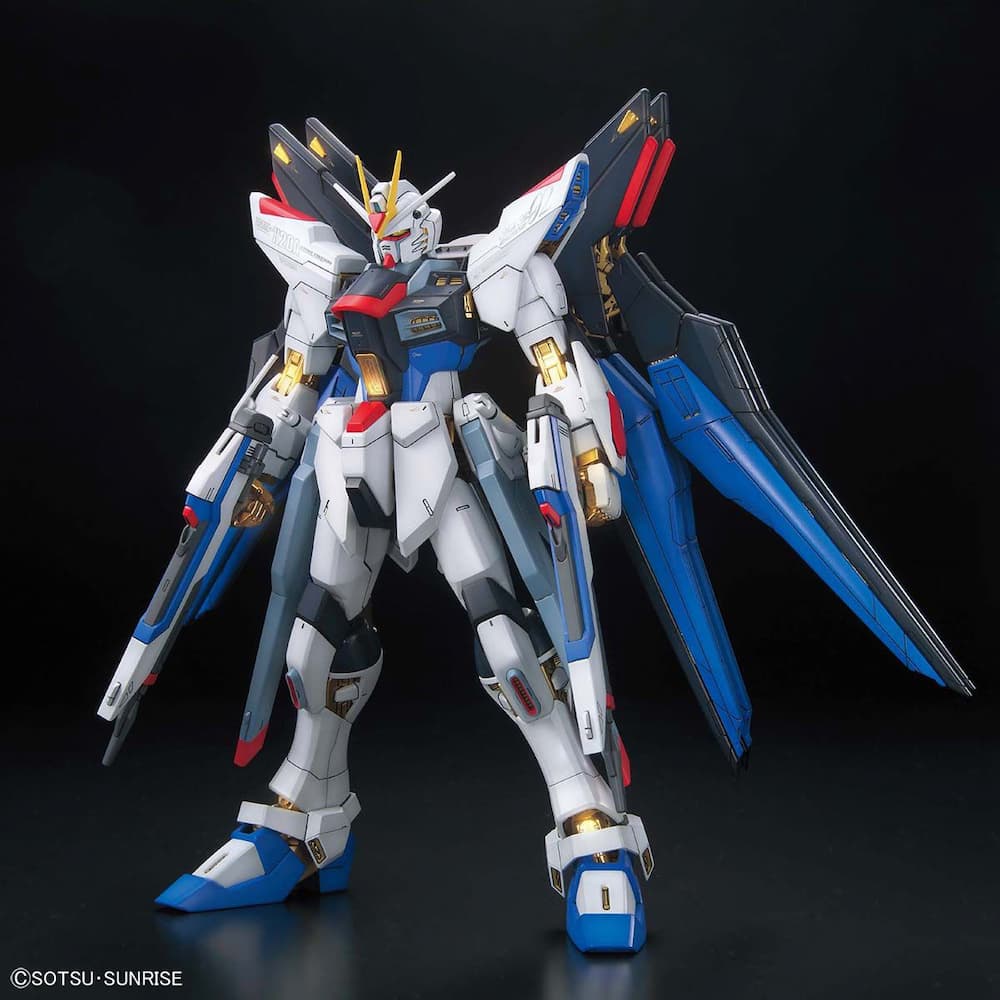 Strike Freedom Gundam Full Burst Mode Gundam SEED Destiny Front View