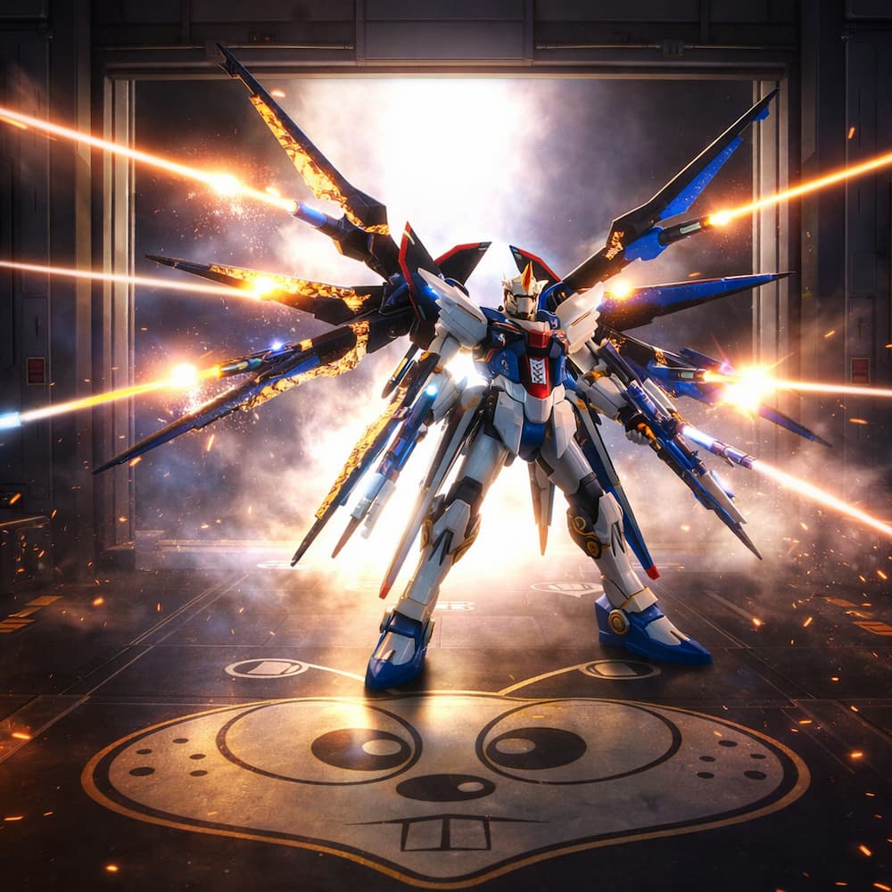 Strike Freedom Gundam Full Burst Mode Gundam SEED Destiny Model Kit