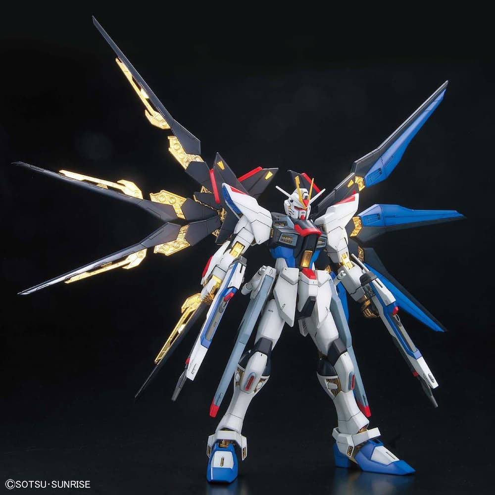 Strike Freedom Gundam Full Burst Mode Gundam SEED Destiny Side View