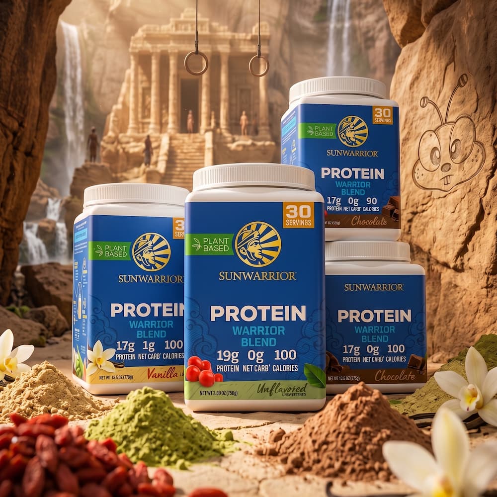 Sun Warrior Plant Based Protein Powder