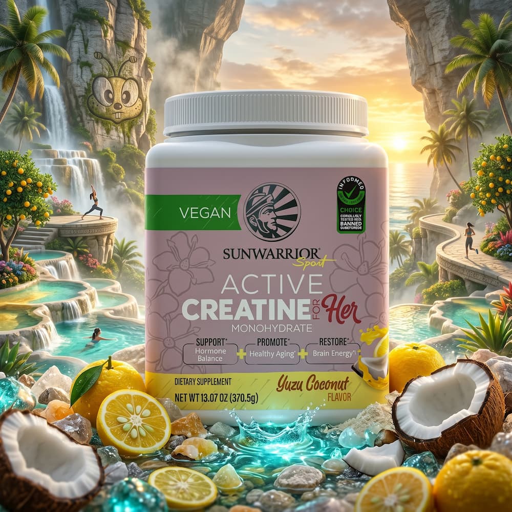 Sunwarrior Active Creatine For Her Yuzu Coconut