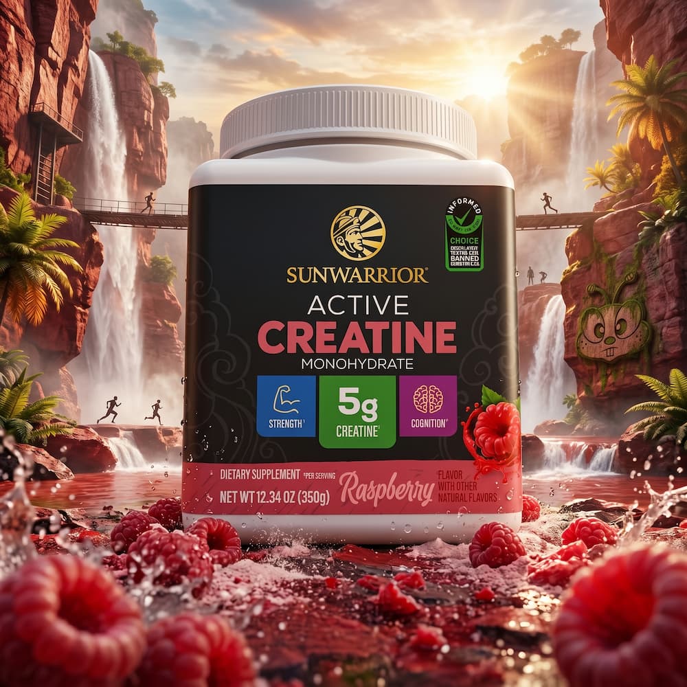 Sunwarrior Active Creatine Raspberry