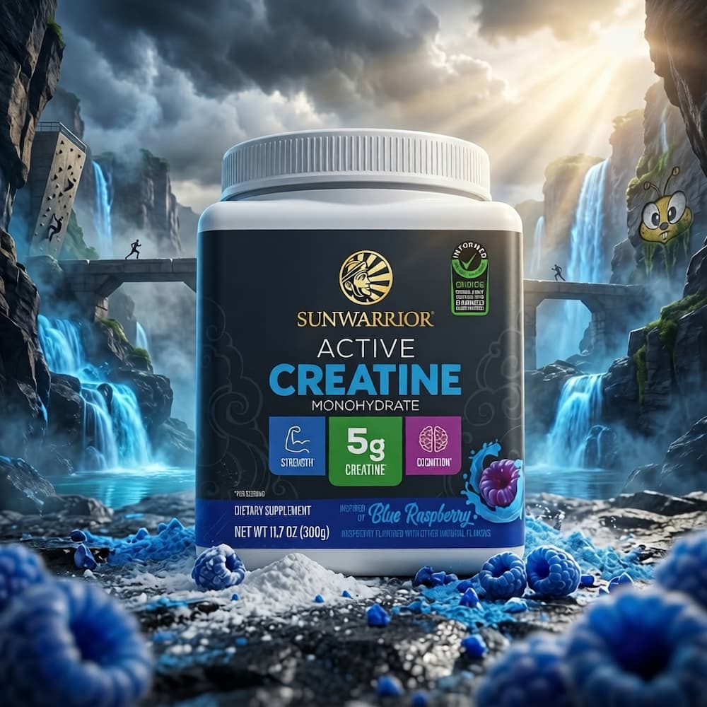 Sunwarrior Creatine Blue Raspberry