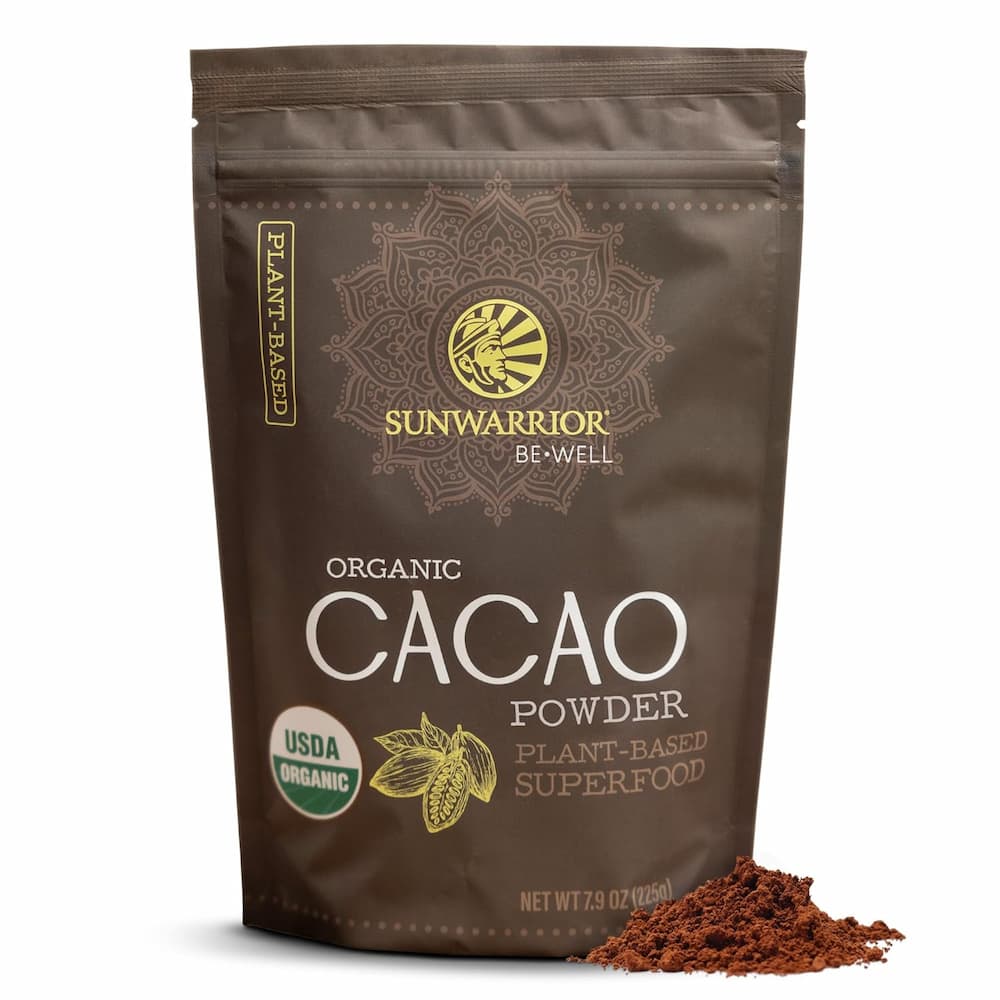 Sunwarrior Organic Cacao Bag Front View