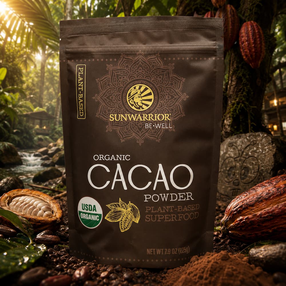 Sunwarrior Organic Cacao Powder