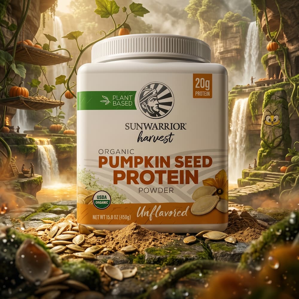Sunwarrior Organic Pumpkin Protein Powder