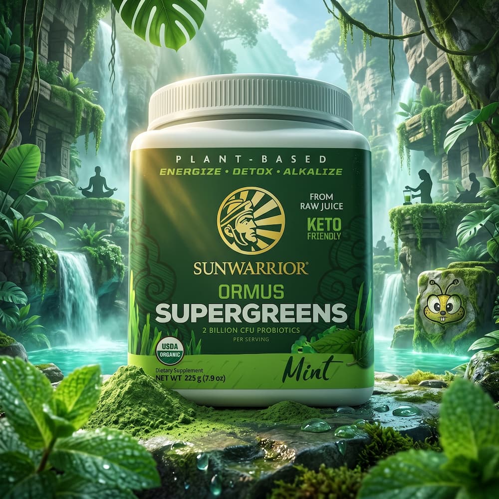 Sunwarrior Ormus Super Greens Mint