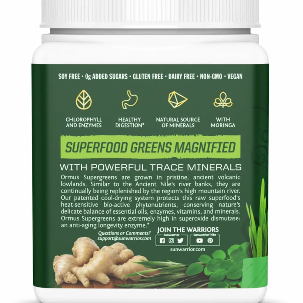 Sunwarrior Ormus Supergreens Side View