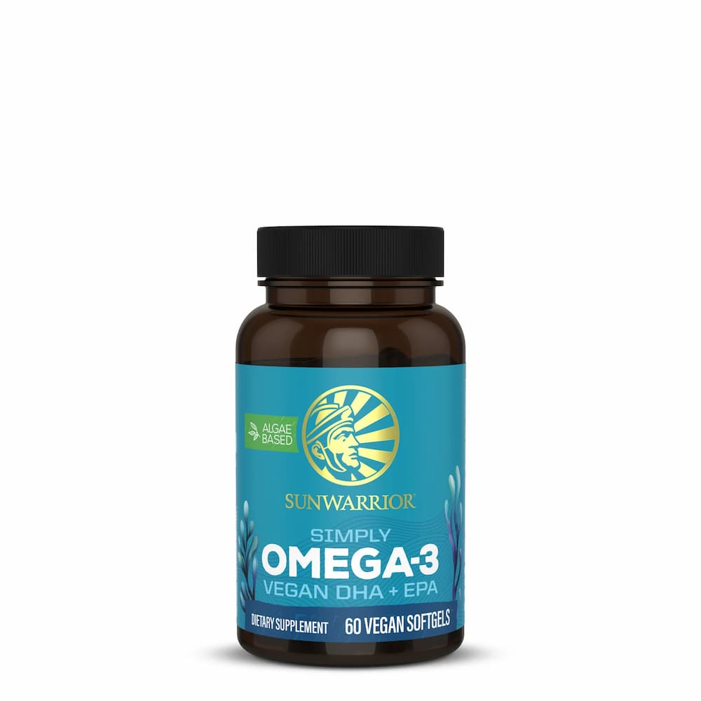 Sunwarrior Simply Vegan Omega 3-Front View