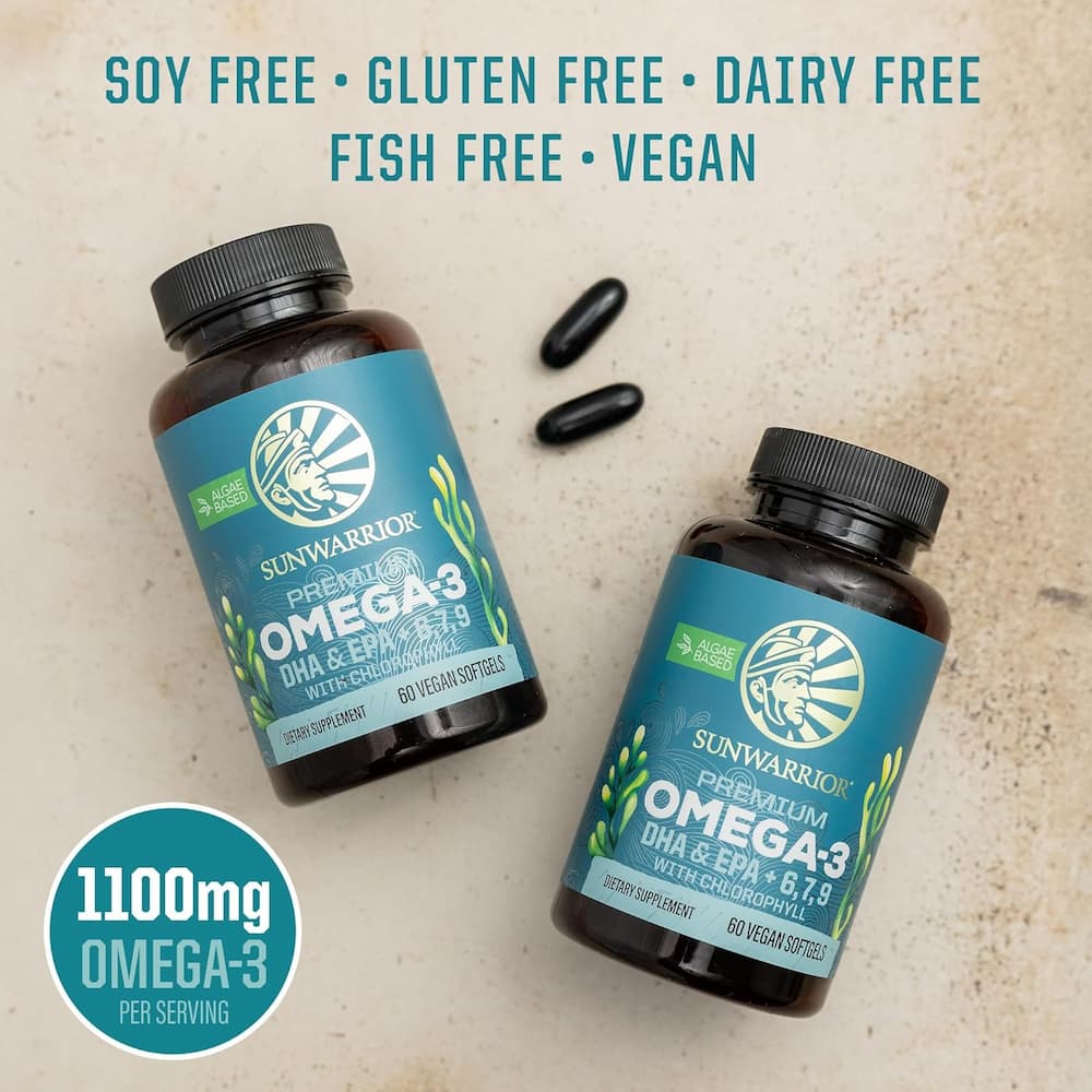 Sunwarrior Simply Vegan Omega Bottle