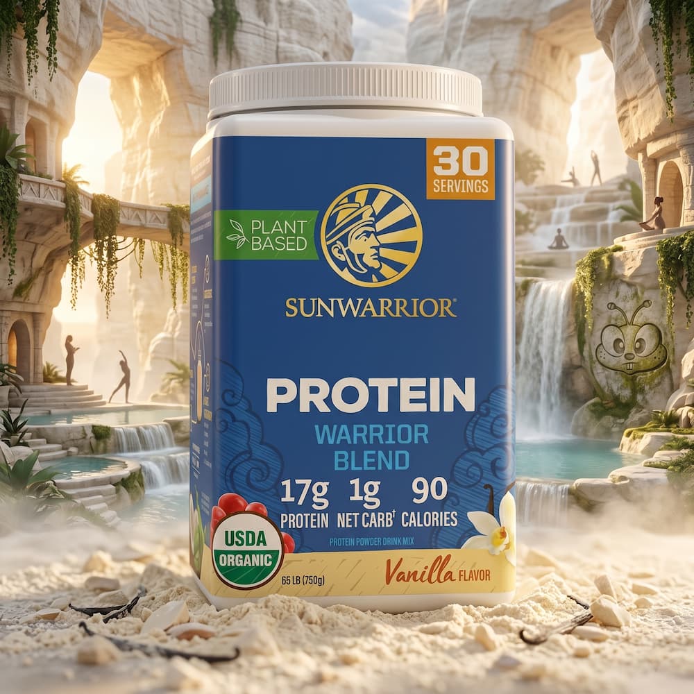 Sunwarrior Vanilla Protein Powder 750g